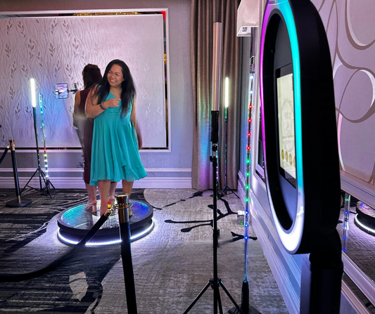 COMBO PACKAGE: 360 + Digital Photo Booth